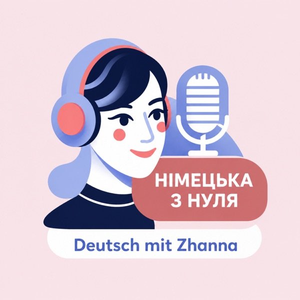 Обкладинка подкасту Німецька з нуля | Deutsch mit Zhanna