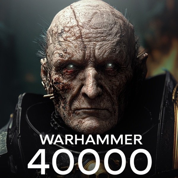 Обкладинка подкасту Повна хронологія всесвіту Warhammer 40000