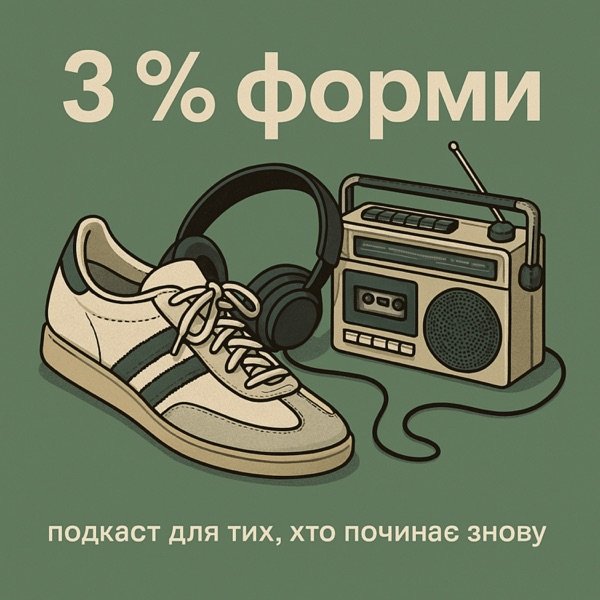 Обкладинка подкасту 3% форми