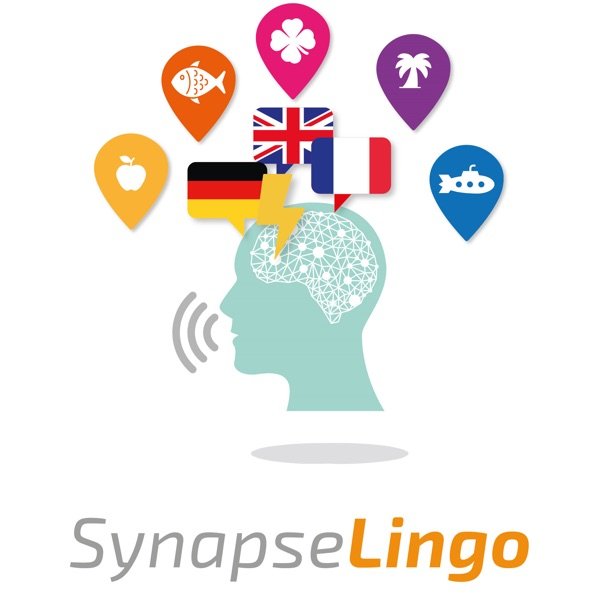 Обкладинка подкасту SynapseLingo Вивчіть німецьку