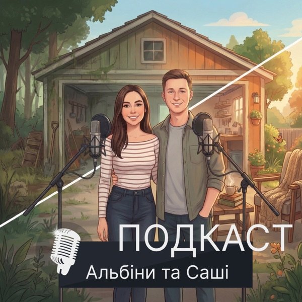 Обкладинка подкасту Подкаст Альбіни та Саші