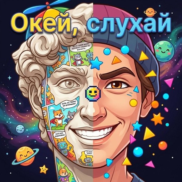 Обкладинка подкасту Окей, слухай